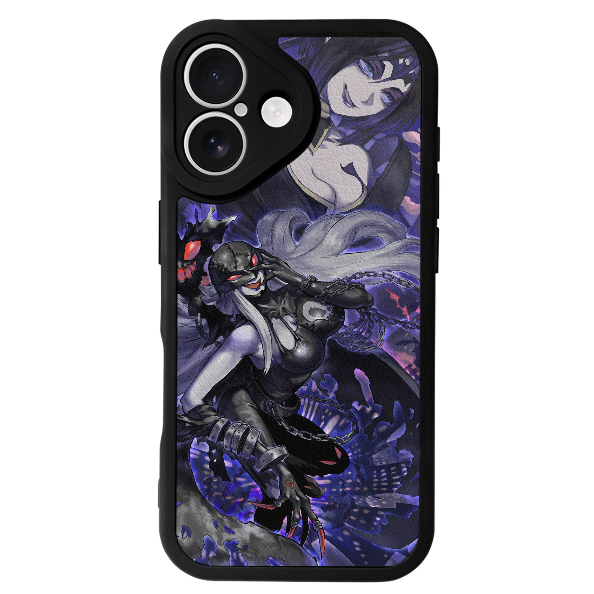 （画像用） Digimon デジタルモンスター/デジモン 【iPhone 16シリーズ対応】シリコンスマホケース（レザー調） 材質：シリコン